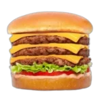 in n out 3x3 meat burger