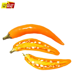 Yellow Chopped In N Out chilies