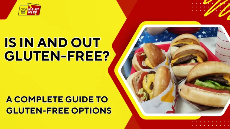 is in and out gluten free?