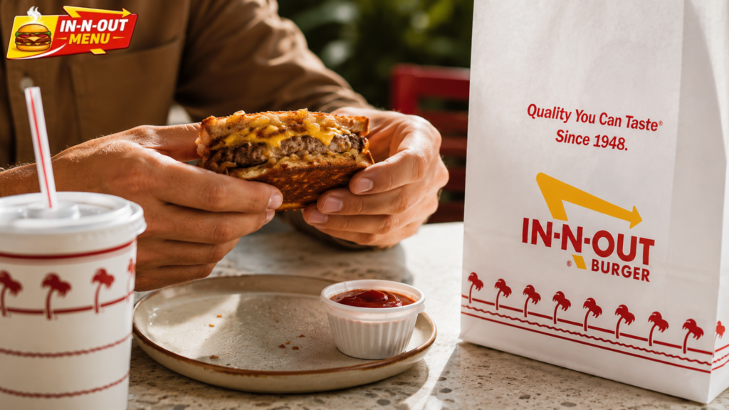 in n out menus