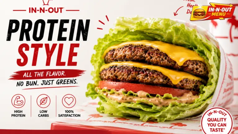 in n out protein style combo