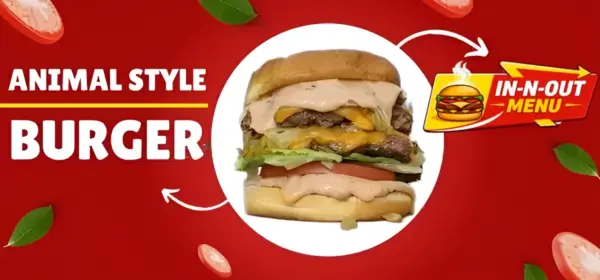 in n out Animal Style Burger
